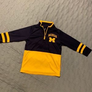 Michigan Wolverines toddler pullover- Go Blue!